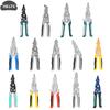 1Pcs Multifunctional Foldable Wire Stripper Crimper Cable Cutter Pliers Electrician Cable Cutting Wiring Pulling Stripping Tools