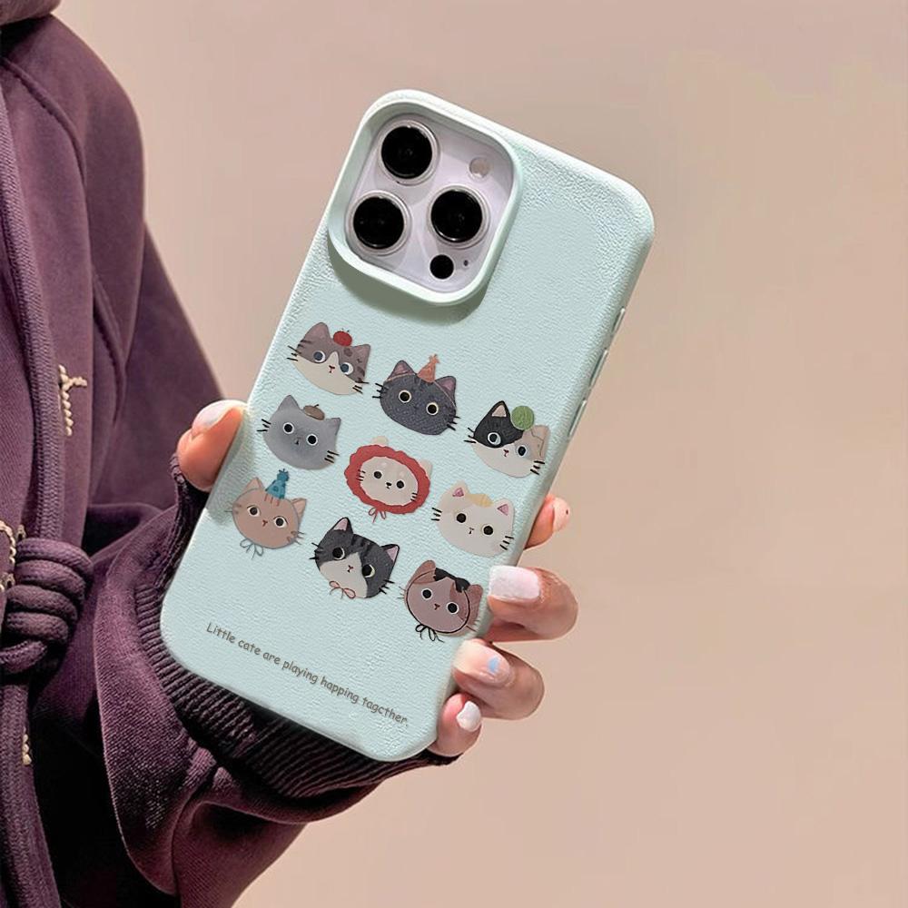 Husă pentru telefon pentru iPhone 11 13 XR XS Max Husă iPhone 12 14 15 16 Pro Max 12 Pro 15 Plus piele vopsită impermeabilă, rezistentă la cădere și la uzură.