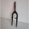 20 Zoll Fahrradgabel Stahl Vordergabel Faltrad zahnlos gerades Rohr Vordergabel V-Brake Starrgabel