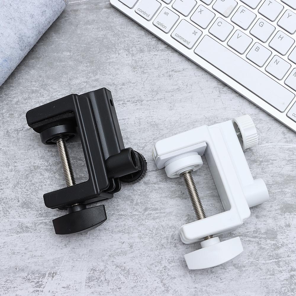 Fittings Base Hose Mic Stand Bracket Clamp Desk Lamp Clip Tablet Holder Cantilever Light Holder