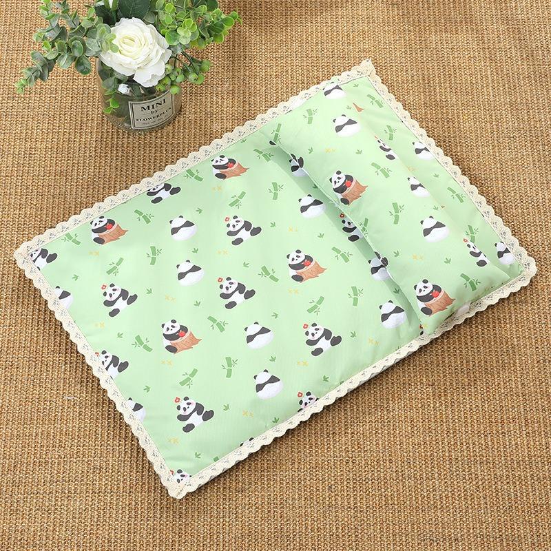 Portable Summer Cooling Mat for Dogs And Cats Waterproof Non-Slip Pet Bed Pad with Instant Cooling Technology