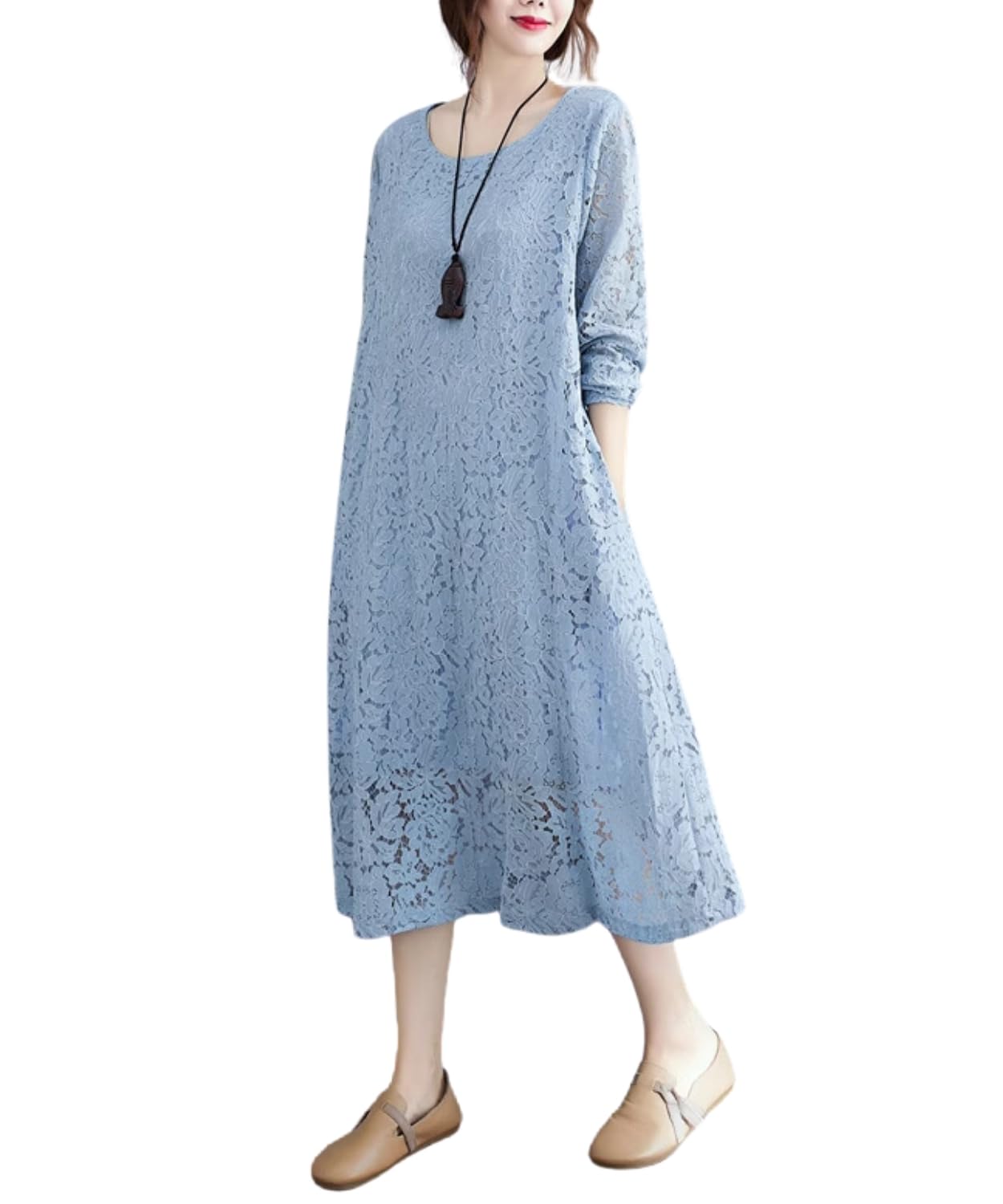 

Зеленое платье Пахира Длинное Длинное Свободное Стильное 7 цветов Легкое Полностью кружевное Платье, Рукава, Посадка, Подчеркивающее фигуру, Женское, А-силуэта, Платье, Весна, Лето, Осень, Женское,