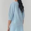 2nd Skin Comfortable Air Knit 7 Sleeve Top Adwst2200