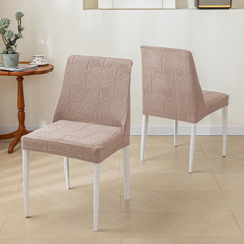 Stoelhoes Suede Hoge-elasticiteit Hotel Woonkamer Eetkamerstoelhoes All-inclusive Vierkante Leren Kruk Beschermhoes Stofdicht Slijtvast 37CM