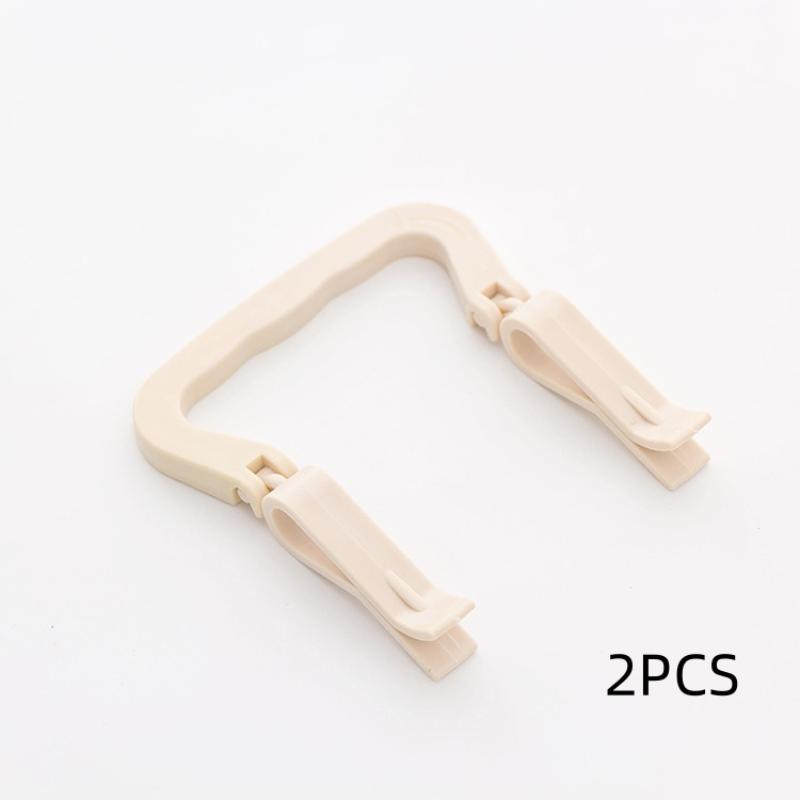 

2Pcs Garbage Bag Storage Fixing Clip, Household Creative Anti-skid Clip, Buckle Bucket Edge Clip, Card Holder, Rubbish