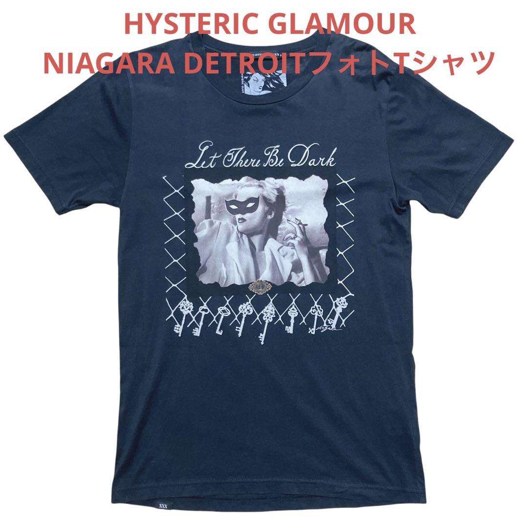 

[USED] Used Hysteric Glamour NIAGARA DETROIT Photo T-shirt, Size S