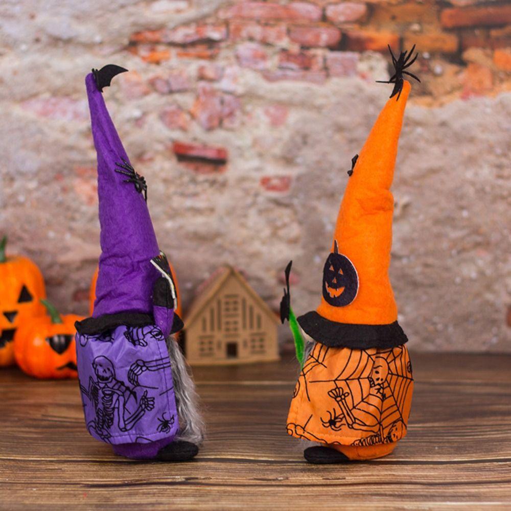 Cartoon Faceless Doll Cute Dwarf Plush Doll Atmosphere Decoration Halloween Gnomes Doll  Desktop