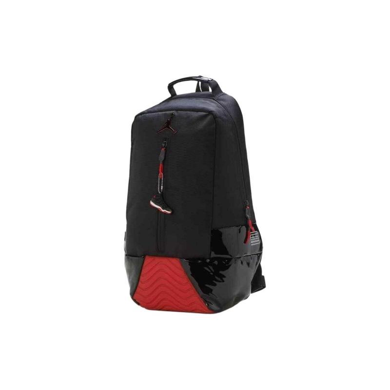 Jordan Nylon Fabric Basketball Bag Backpack Regular Men's Black Red Jordan 9A1971-KR5