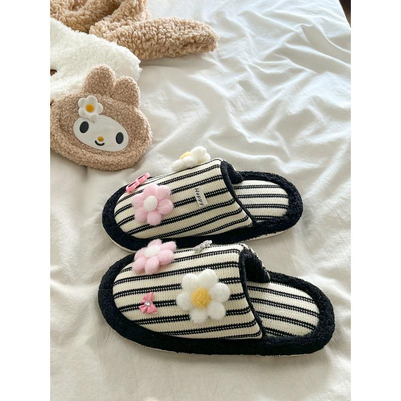 

Новые универсальные хлопковые тапочки с одним пальцем, милая обувь для женщин 40-41 белый