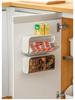 Wall-Mounted Divided Plastic Storage Box for Home and Dormitory Essentials