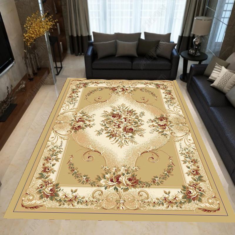 Ancient Carpets for Living Room Decoration Luxury Large Soft Rugs for Bedrom Printed Washable Home Bath Mat Room Decor Adult