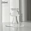 Korean Smile Glass Cup Cute Transparent Drinkware Stackable Transparent Bottle Breakfast Drinking Cups Coffee Utensil Couple Mug