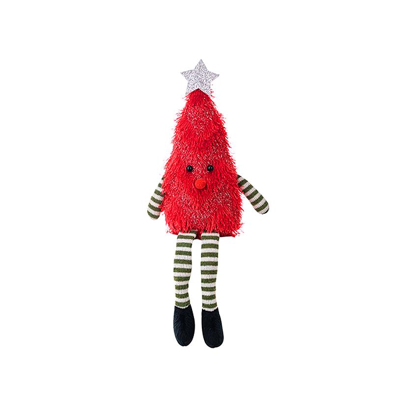 1PC Christmas Tree Doll Christmas Decorations Long Leg Cute Doll Ornament Kids Gifts Table Decoration New Year 4 Colors