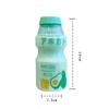 480 ml Kunststoff-Wasserflasche, Trinkflaschenform, niedliche Kawaii-Milchshaker-Flasche