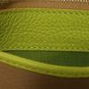 Used 9539 Double G Zip Key Pouch 837966 AAE5F 2843 7943 Current Bicolor Green Key Ring Unused GG Marmont Beige Unisex