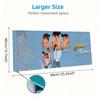 Aitana Custom Name Large Size Mouse Pad Large Gaming Table Cushion Non-slip Laptop Tablet Big Mousepad XXL Mat Mini PC Playmat With Lock edge