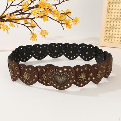 Womens Waist Belt Jeans Trendy Gothic Hip Hop Waistband Costume Accessories