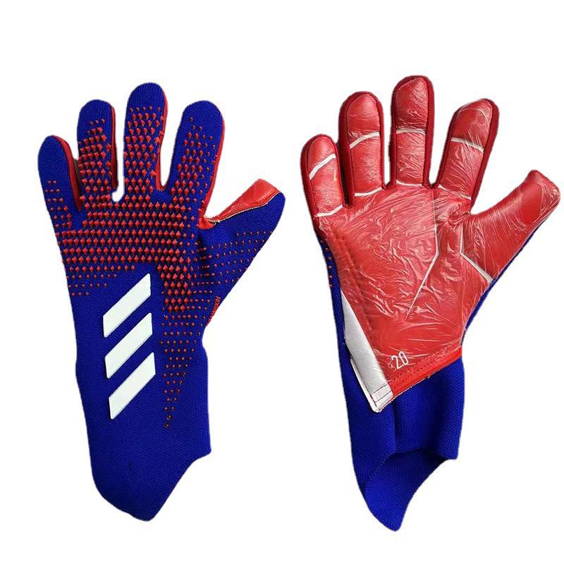 Goalkeeper Gloves: Breathable, Thickened, Wear-Resistant with Finger Protection for Adults & Children.