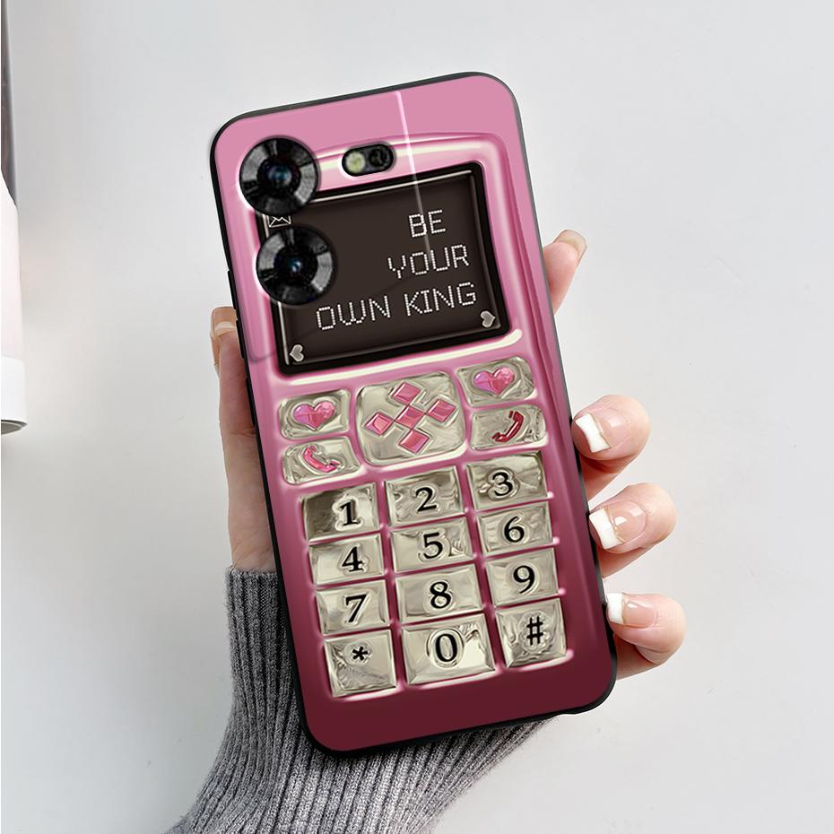 For Tecno Pova 5 Case LH7n Silicone Phone Case Stylish Pattern Slim Soft Black Funda Cover For Tecno Pova 5 4G 2023 Pova5 Capa