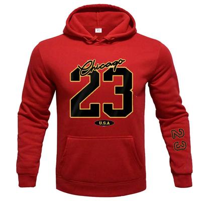 23 USA Art Letter Design Pánske oblečenie Street Style Fleesové mikiny Jesenné ležérne mikiny s kapucňou Módne pulóvre s okrúhlym výstrihom