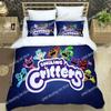 3D Print Cartoon S-smiling critters 3D Duvet Cover Bedding Set Comforter Linen Pillowcases Home Decor Single Double King Queen