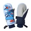 New Style Winter Waterproof Windproof Baby Mittens with Velvet Lining