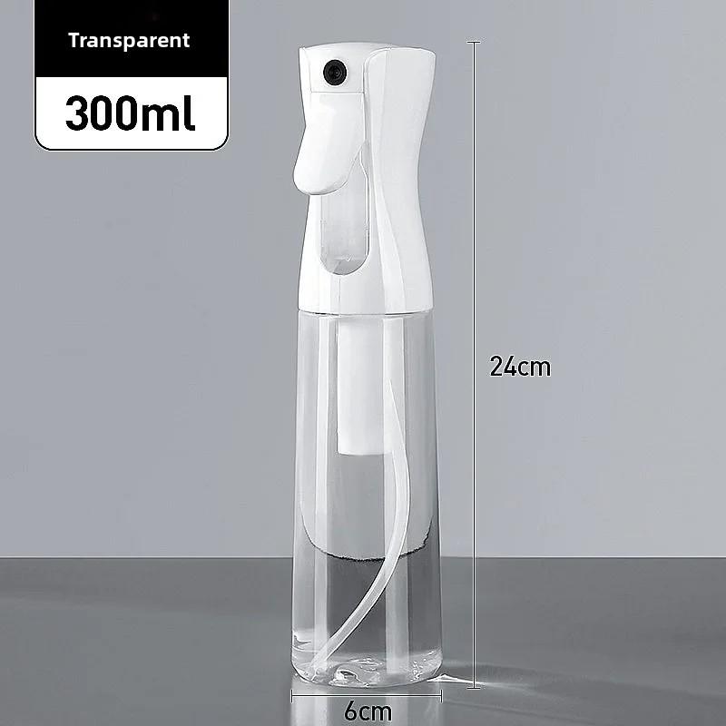 High Pressure Continuous Spray Bottle for Hair Care Makeup Water Mist Sprayer Separate Refillable Press Bottle Press Mist Spray