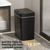 Cubo de basura inteligente automático para cocina baño dormitorio sensor de movimiento sin contacto
