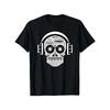 Hiphop Cat Unisexs TShirt  Blue Graffiti Pattern Sport Shirt  Casual Roundneck Top  Streetwear  Printed TShirt