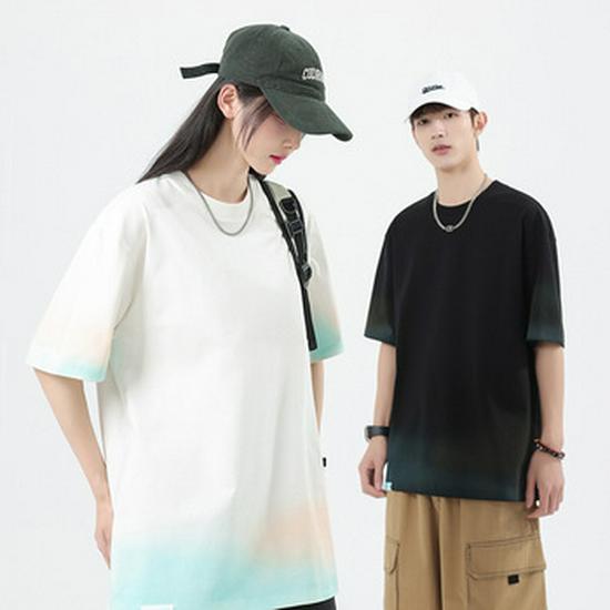 Sailor Striped Men's Loose Fit Short Sleeve Tee - Trendy Summer Couple's Top