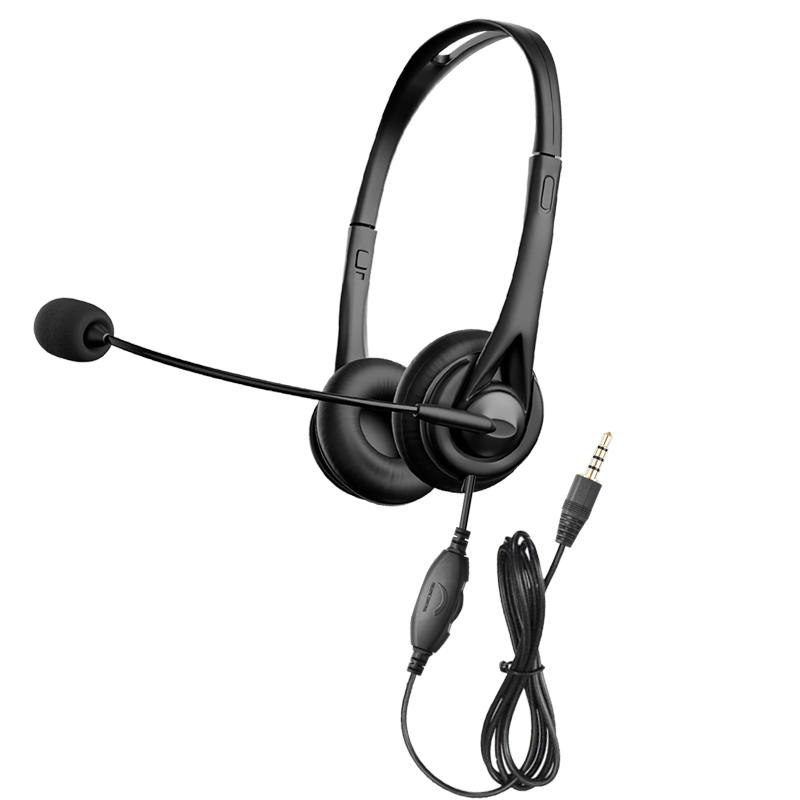 Yijiatong Y136D 3.5mm Dual-Ear Call Center Headset (CN version)