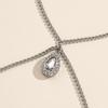 Tassel Necklace For Women Diamond-studded Metal Necklace