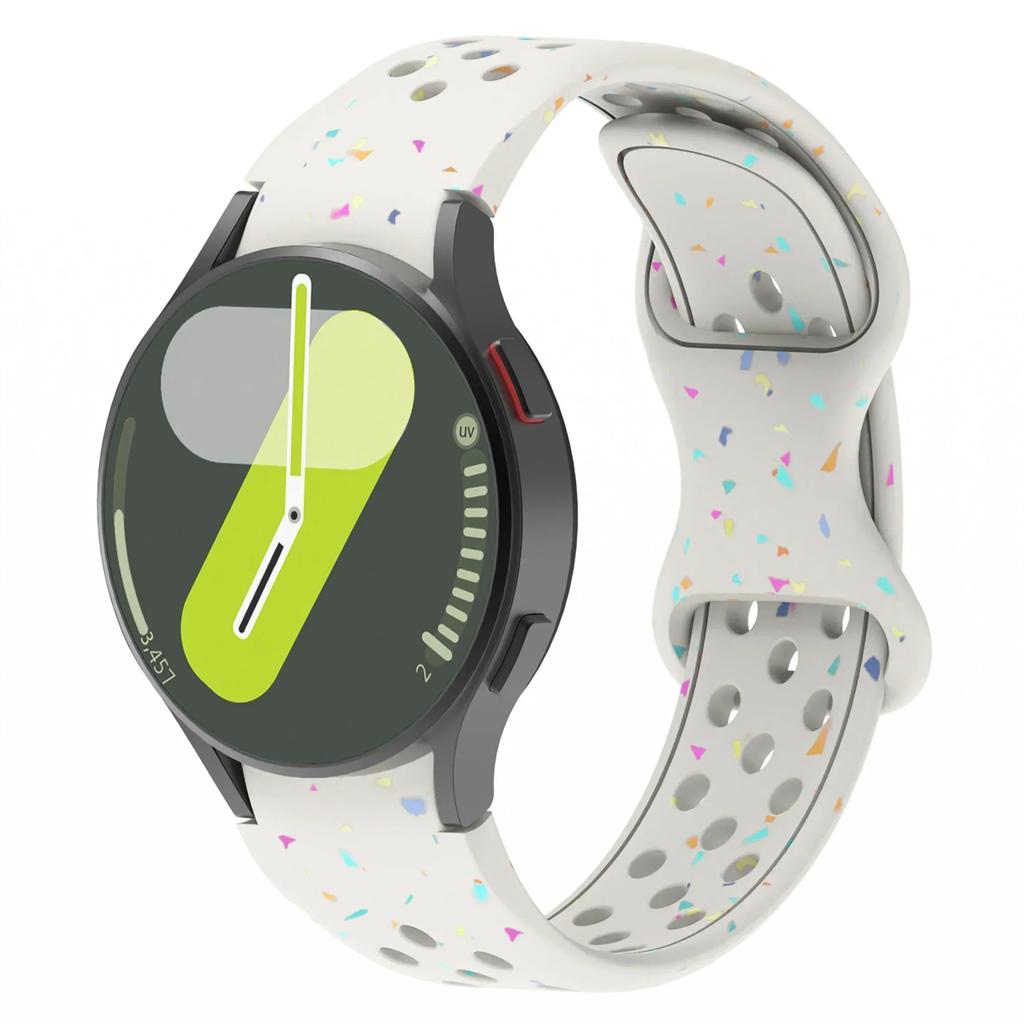 Soft Silicone Strap for Samsung Galaxy Watch 7 6 5 4 40mm 44mm 5Pro 45mm Sport Band for Galaxy Watch6 Classic 47mm 43mm Bracelet