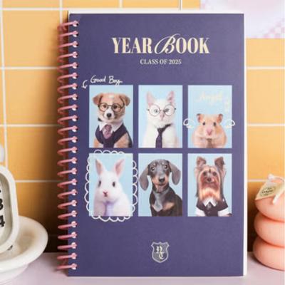 Animal Friends Coloring Lined Notebook A5 100 Sheets