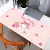 My Melody Mouse Pads Computer Laptop Big durable Keyboard Mouse Mat Anime Mousepad Keyboards Gamers Decoracion Desk Mat