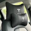 Car Seat Headrest Auto Logo Neck Spine Protect Pillow For Model 3 Y S X SpaceX Cybertruck Juguete Roadster Coil Bonina
