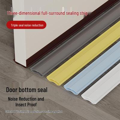 Door Bottom Soundproof & Windproof Sealing Strip