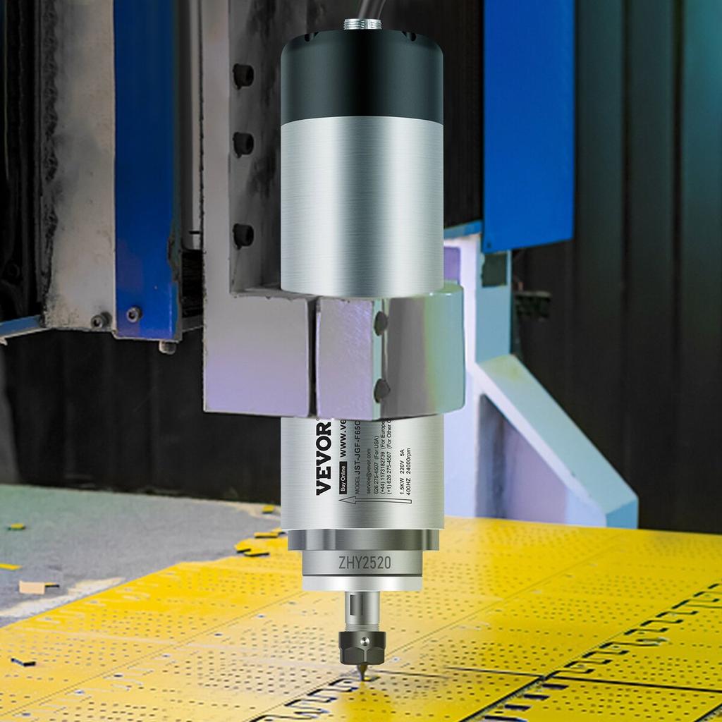 1,5 kW 220 V Vzduchem chlazený vřetenový motor CNC vřetenový motor s vzduchovým chlazením pro CNC gravírovací frézku