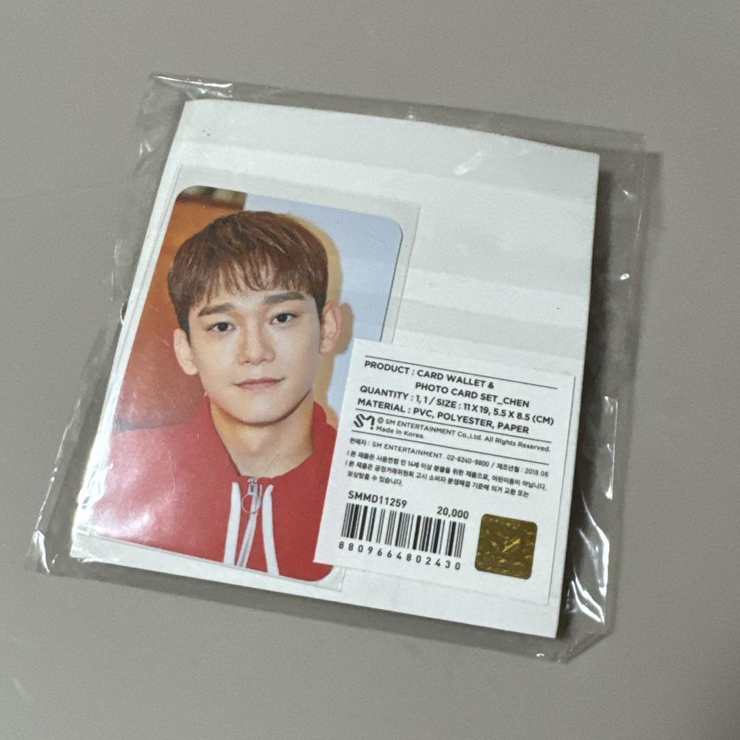

[USED] EXO Chen Jongdae Official Goods Card Wallet Trading Card Wallet