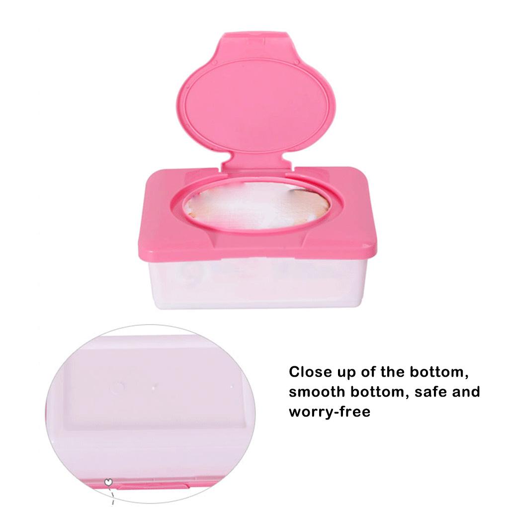 Home Hotel Dustproof Waterproof Refillable Napkin Dispenser Bedroom Bathroom Napkins Box with Lid Case Organizer