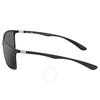 Ray Ban Liteforce Polarized Silver Mirror Square Men S SunglaSSeS Rb4179 601S82 62