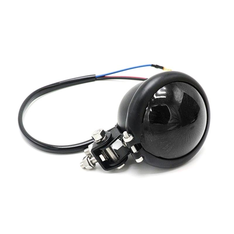 Brake Tail Light Replacement 12V 10W Vintage Round Light for GN125 CG125
