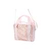 Puma Tištěná Kabelka na zip ze syntetické kůže Crossbody Taška přes rameno Dámské tašky Růžová 076972-02