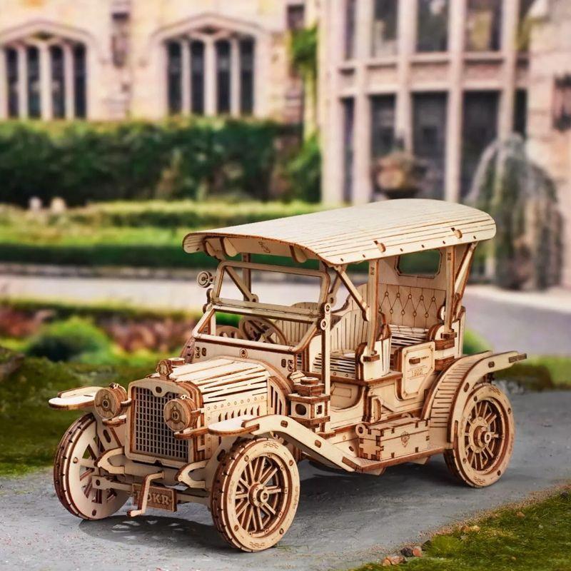 3D Wooden Puzzle DIY Model - Creative Kids & Adults Handcraft Gifts Set