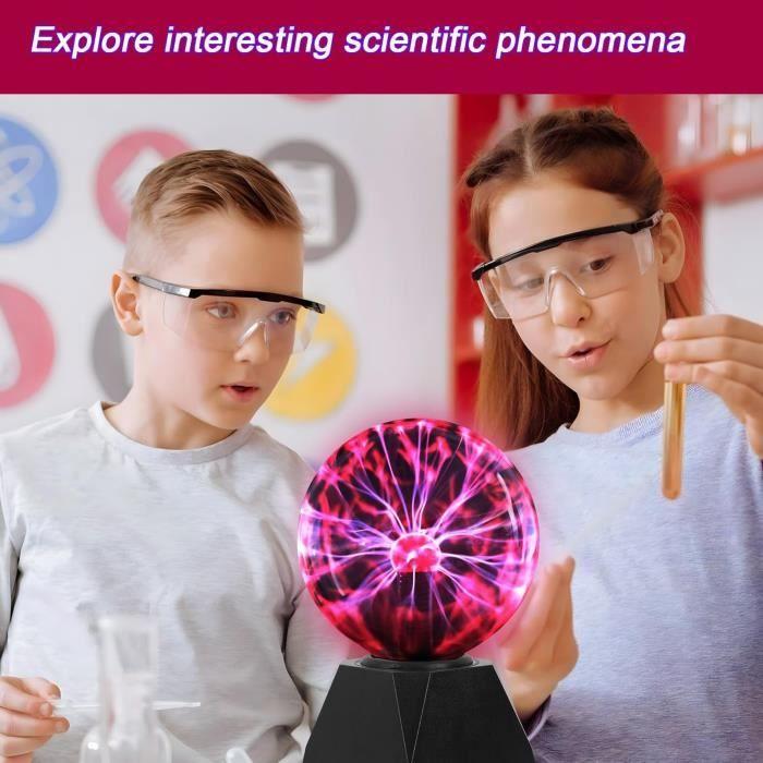 Lampe à plasma - Riserva - 6 pouces - Rouge - Sensible au son - Effet lumineux magique