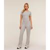 Gymshark Supersoft Straight Leg Pant Light Grey Core Marl B4c2i Gbcn