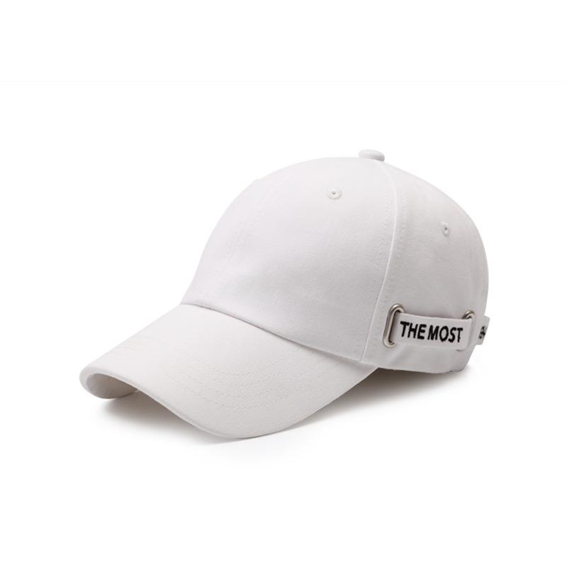 Four Seasons Hat for Men, Trendy Korean Version, Versatile Peaked Cap, Personalized Street Baseball Cap, Sun Protection and Sunshade