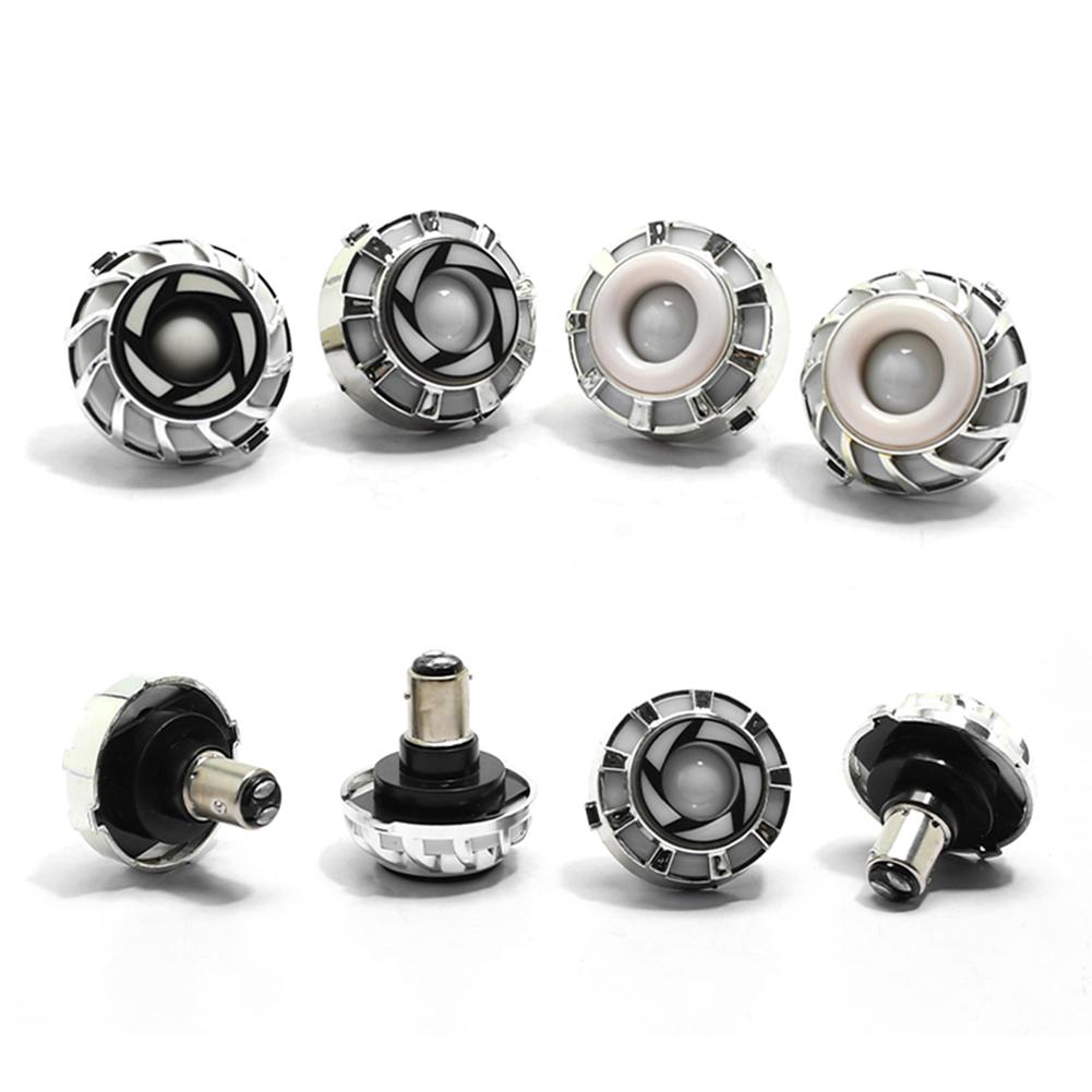 RGB Angel Eye Flashing Brake Tail Rear LED Motorbike Light: Universal Motorcycle Equipment With Warning Lamp Moto Accessories