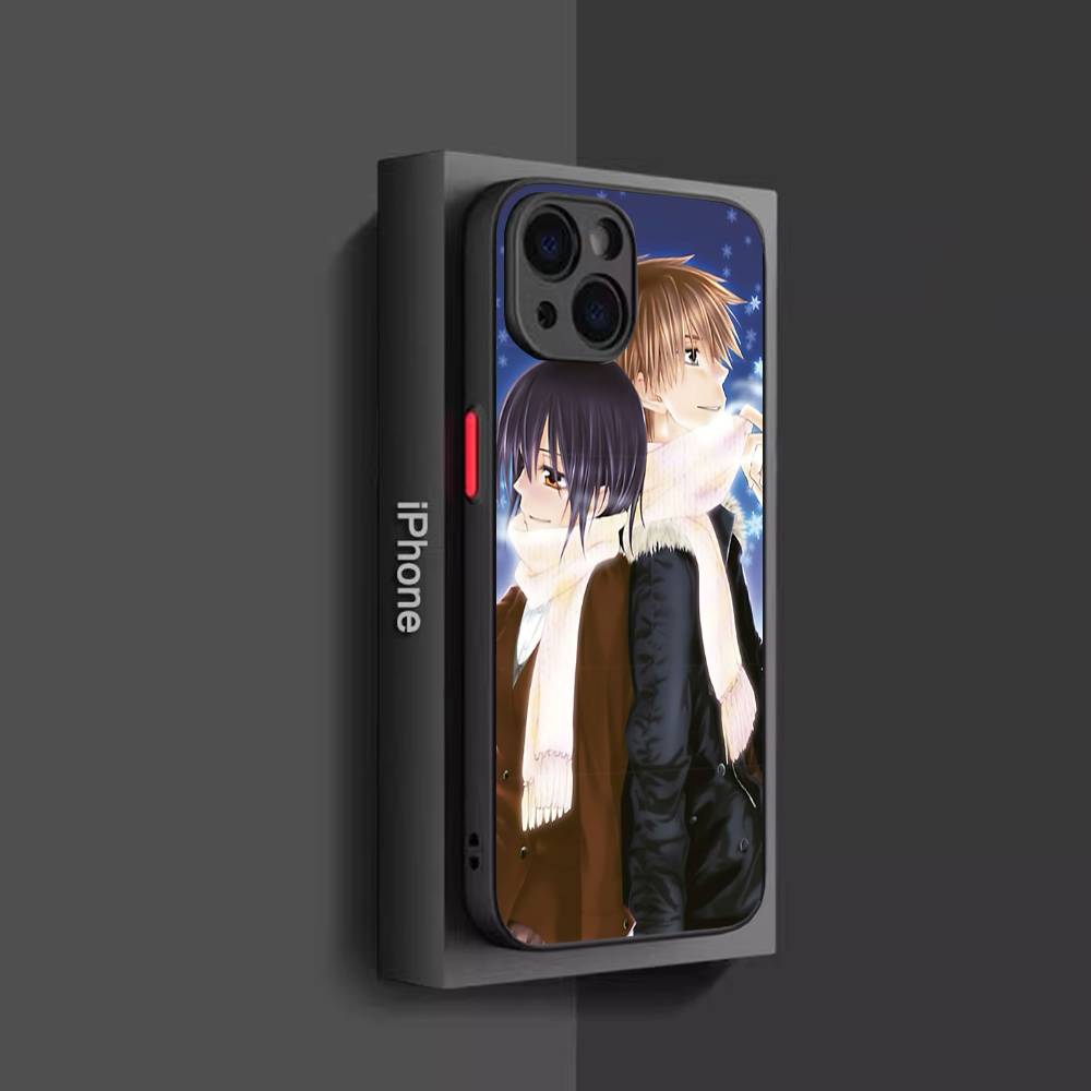 Kaichou Wa Maid-Sama Pour IPhone 15 16 Pro Max 11 12 13 14 XS XR X Plus 16E Coque de Téléphone Mate Translucide