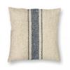Federa Quadrata per Cuscino Sacco di Grano Vintage Fattoria Poliestere Lino Velluto Creativa Zip Decorata Federa per Cuscino Copricuscino per Stanza